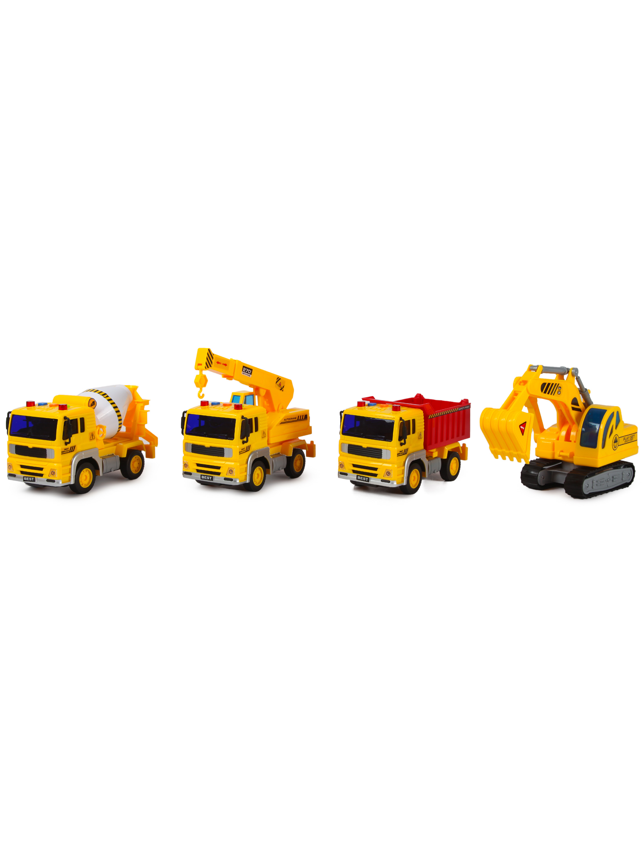 Грузовик Mobicaro Строительная техника 1:20 FCJ1205989 - фото 11