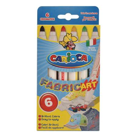 Фломастеры CARIOCA 6 цв.