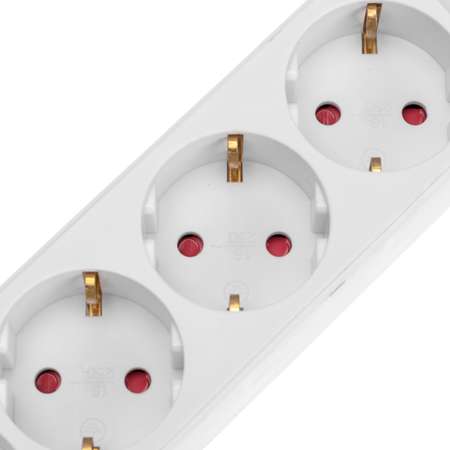 Удлинитель REXANT Standard 5 метров 5 гнезд с/з с выключателем 2 USB белый