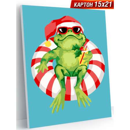 Картина по номерам Hobby Paint Отдых лягушки в ассортименте