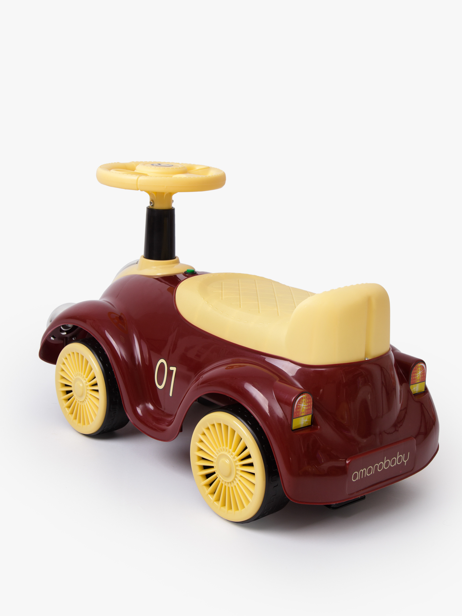 Каталка Amarobaby Retro красный в ассортименте - фото 9