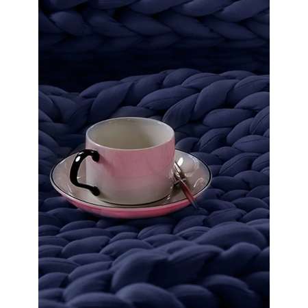 Одеяло Askona Gravity Wicker фиолетовый 130 x 180 см
