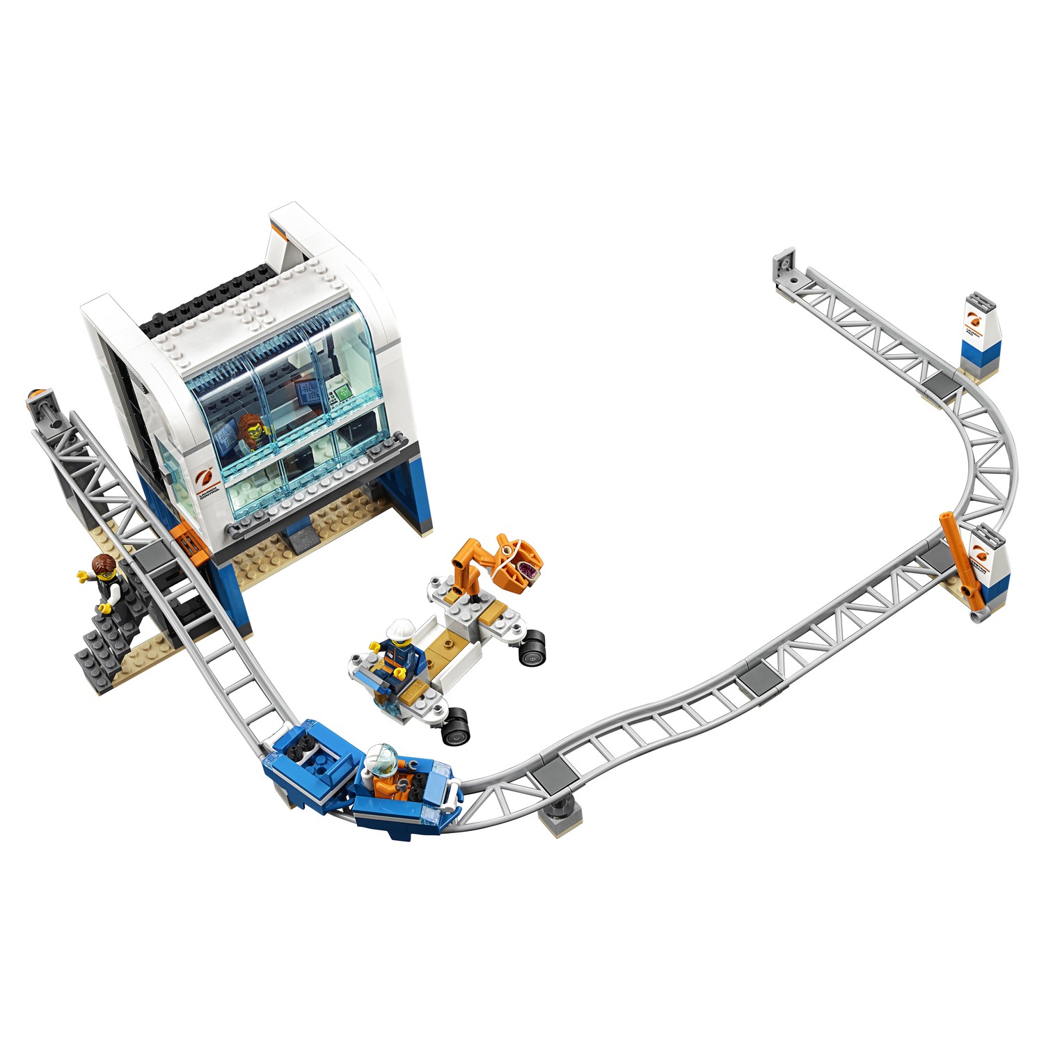 Конструктор LEGO City Space Port Ракета 837 дет. - фото 14