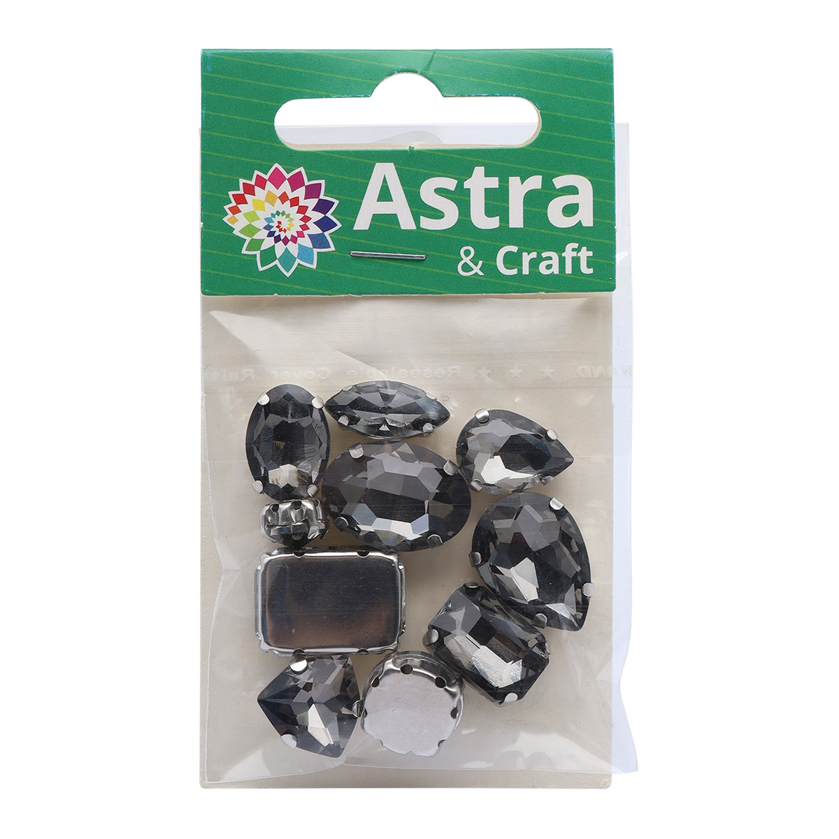 Набор для творчества Astra Craft аппликация Стразы для рукоделия 10 шт - фото 3