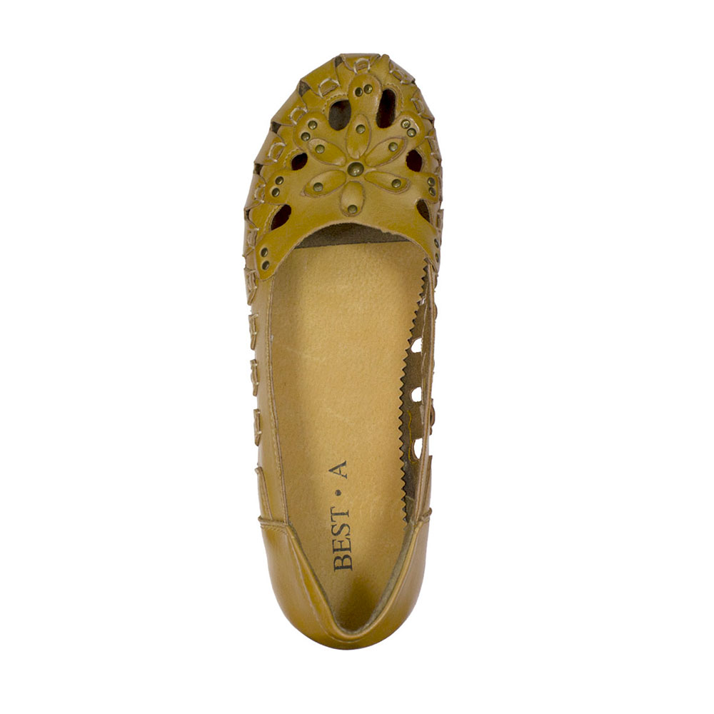 Балетки BEST.A 912-OV Best.A Туфли женские,коричневый - фото 3