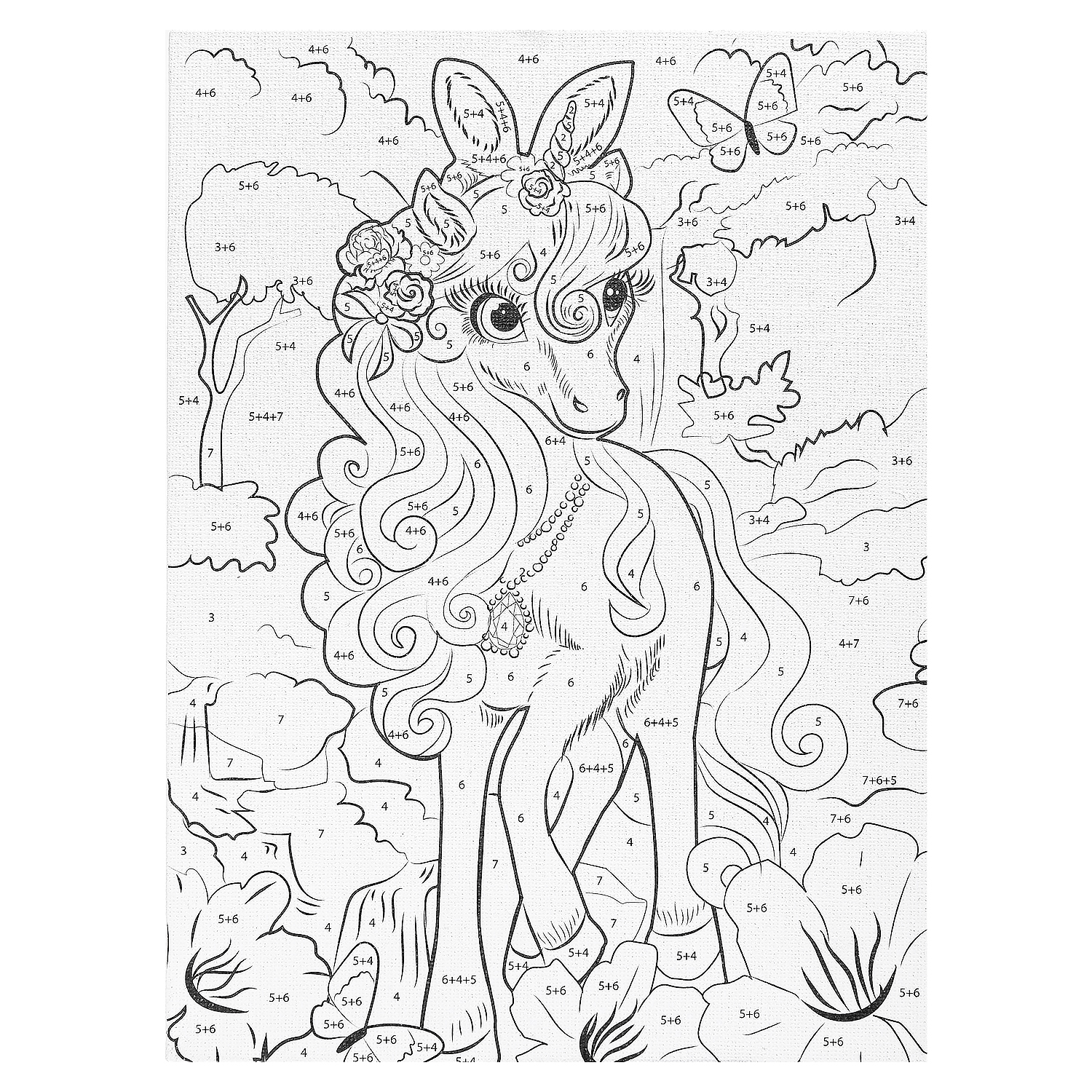 Картина по номерам Multiart Единорог - фото 4