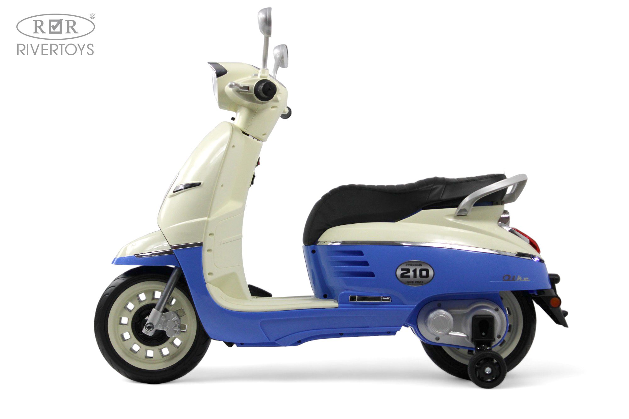 Электромобиль RIVERTOYS Z222ZZ-LIGHT-BLUE - фото 2