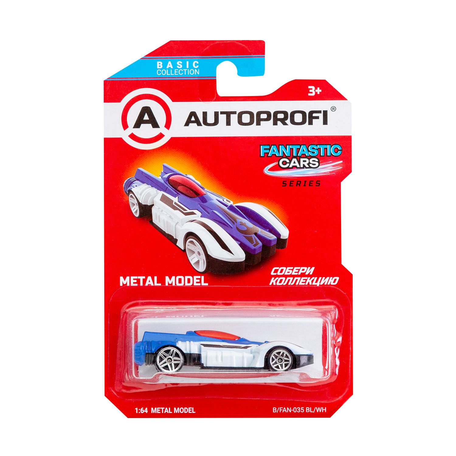Автомобиль Autoprofi 1:64 в ассортименте CAR-BASIC-01-FAN - фото 36