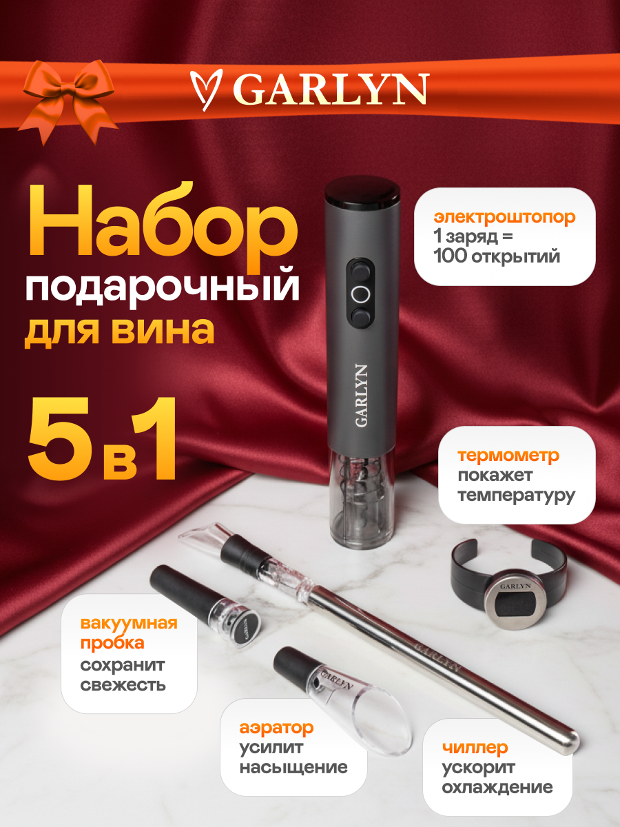 Набор подарочный для вина GARLYN Wine Symphony - фото 1