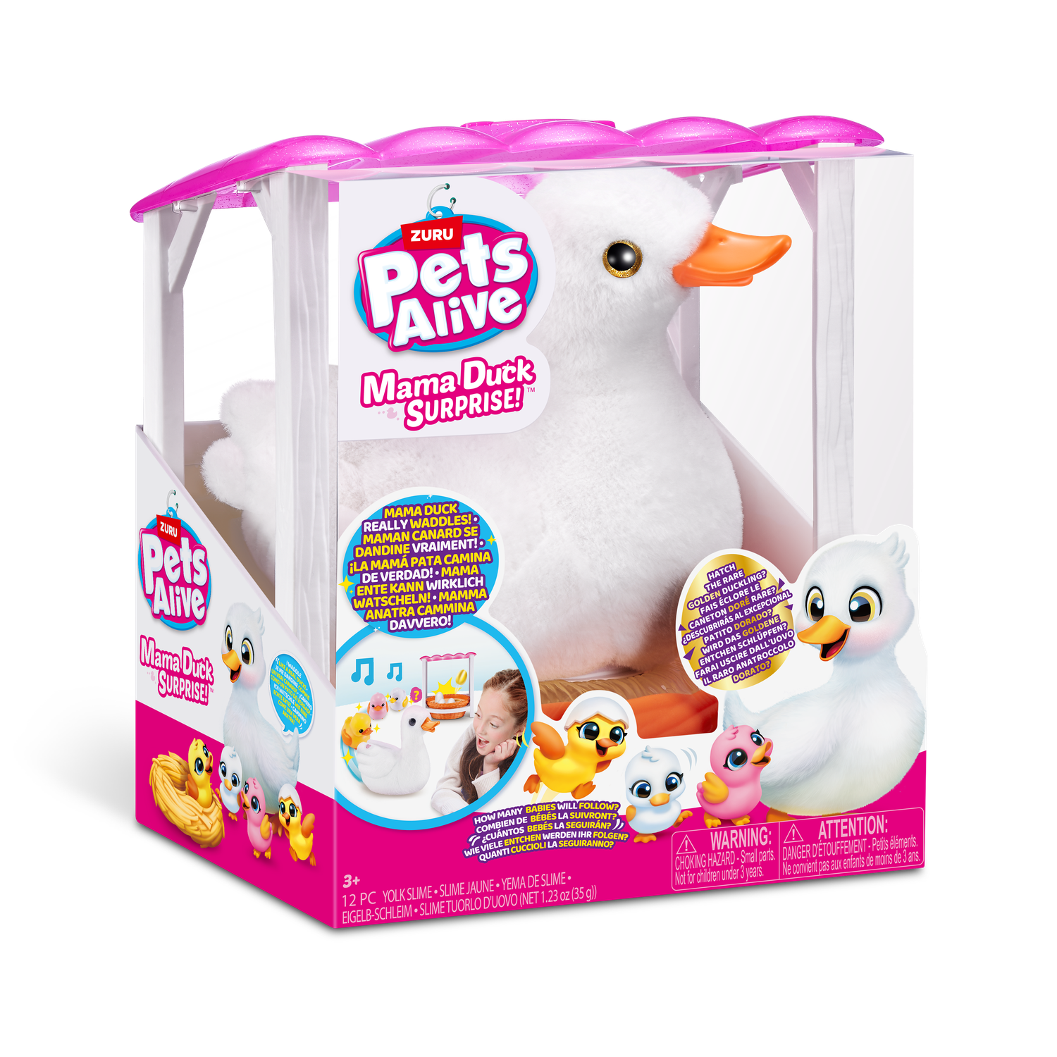 Игрушка мягкая Zuru Pets Alive утка - фото 14