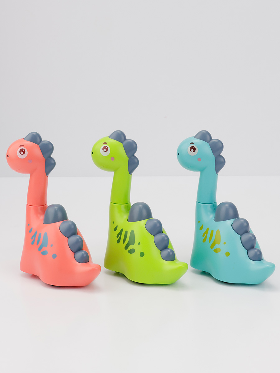 Игрушка TIPTOPOLIS каталка Динозаврик голубой - фото 7