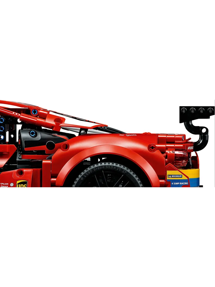 Конструктор LEGO Technic Ferrari 488 GTE AF Corse #51 1677 дет. - фото 3