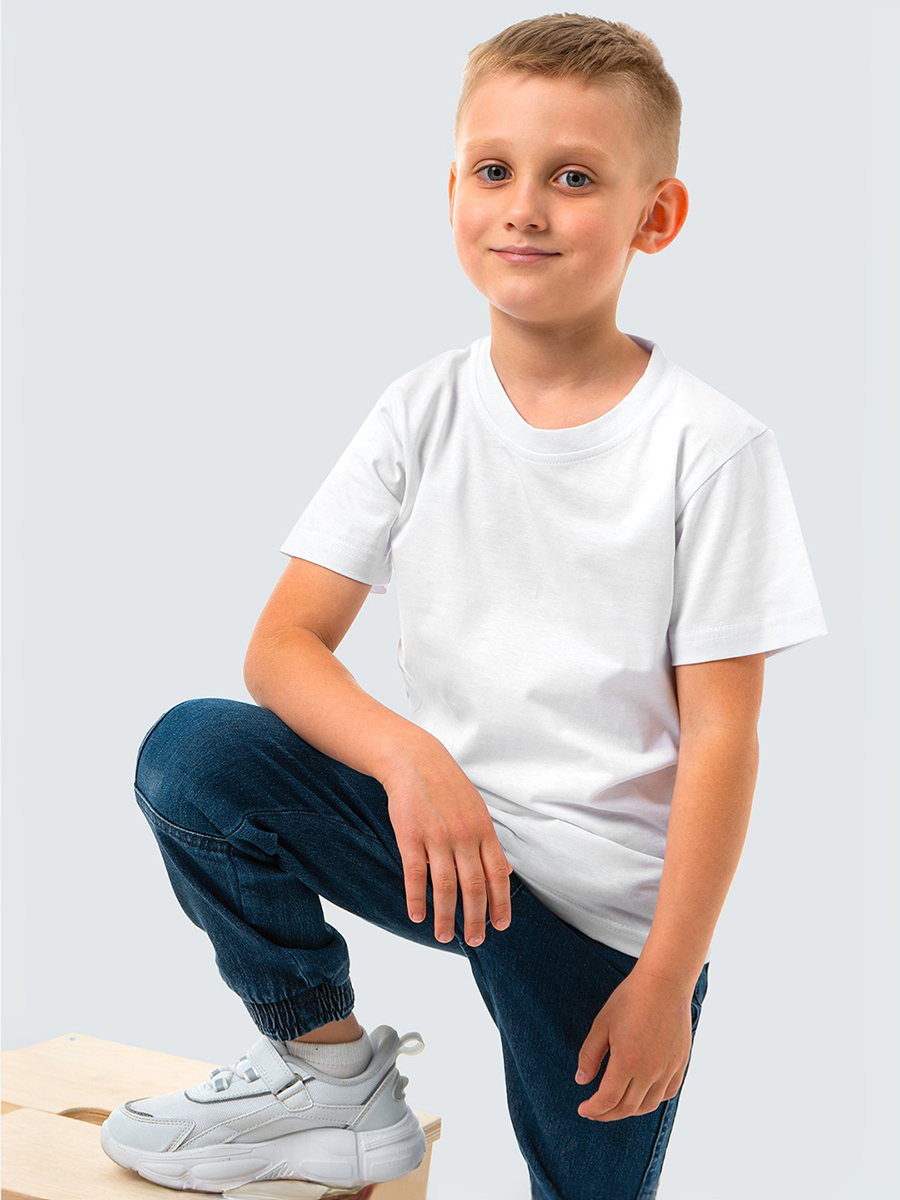 Футболка 2 шт HappyFox HF5501N2белый.черный - фото 11