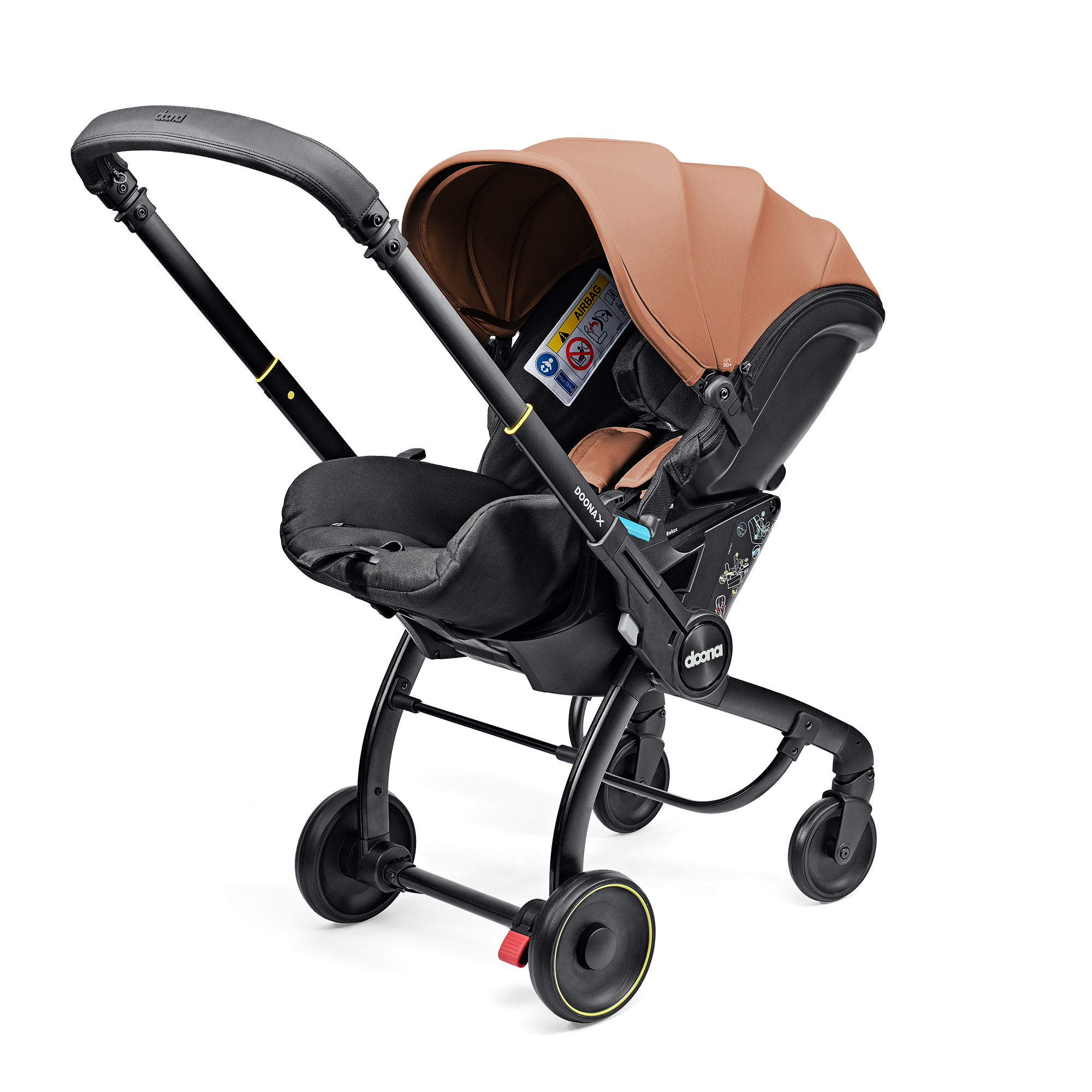 Автокресло Doona Doona X, цвет: Terracotta Isofix 0 (0 -13 кг) коричневый - фото 28