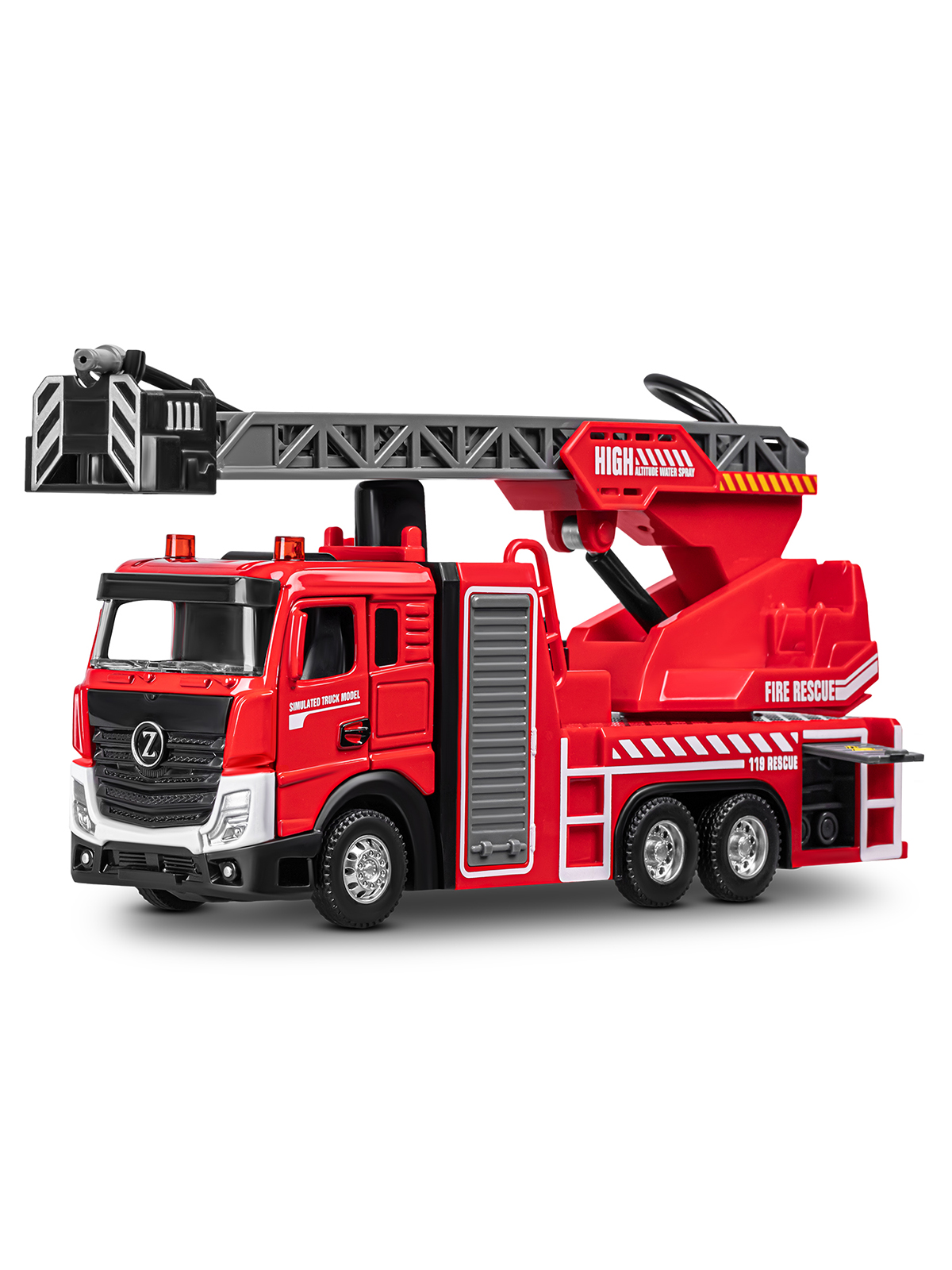 Пожарная машина AUTODRIVE с водой JB0405415 - фото 21