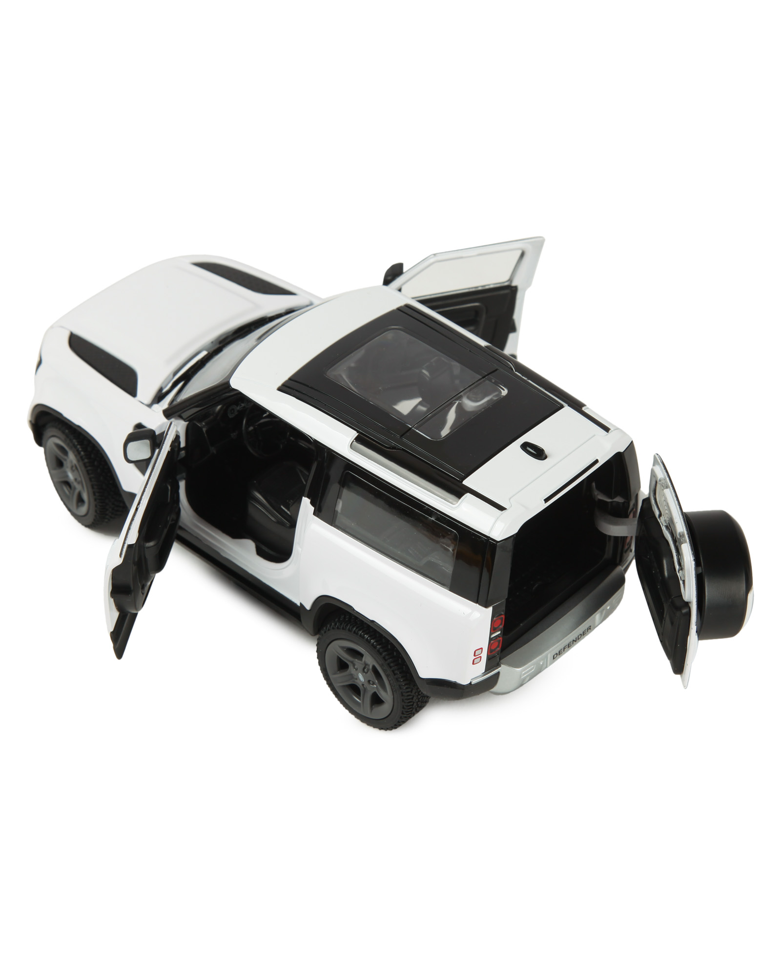 Автомобиль Rastar Land Rover Defender 90 1:24 64700-W - фото 4