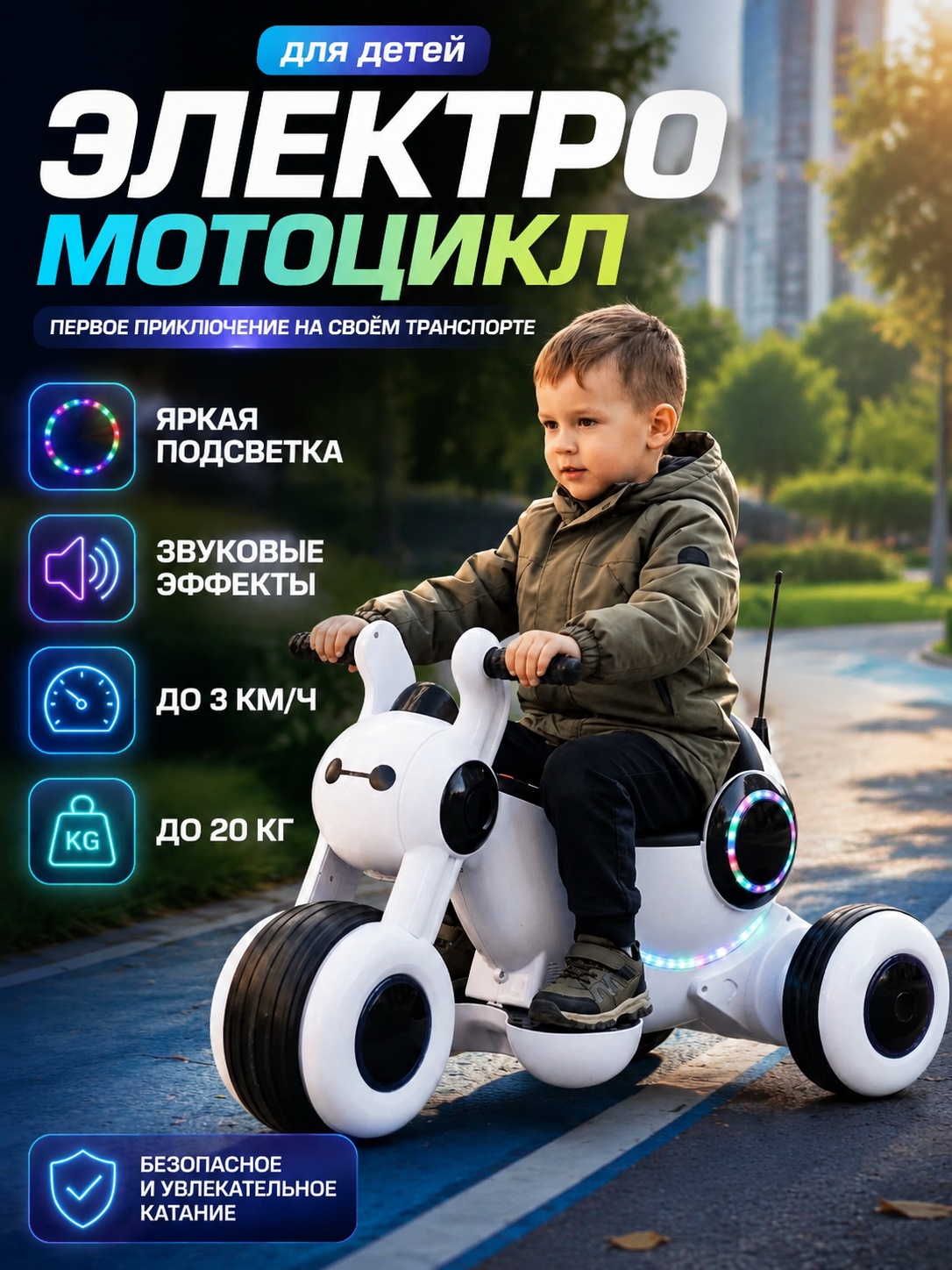 Электромотоцикл Jiajia мотоцикл - фото 1