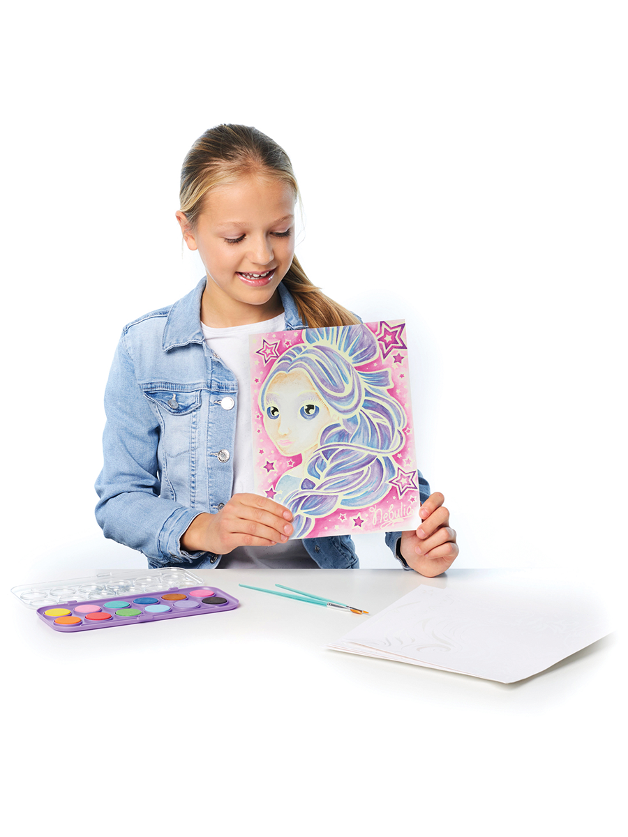 Набор для рисования Nebulous Stars Волшебная акварель - фото 7