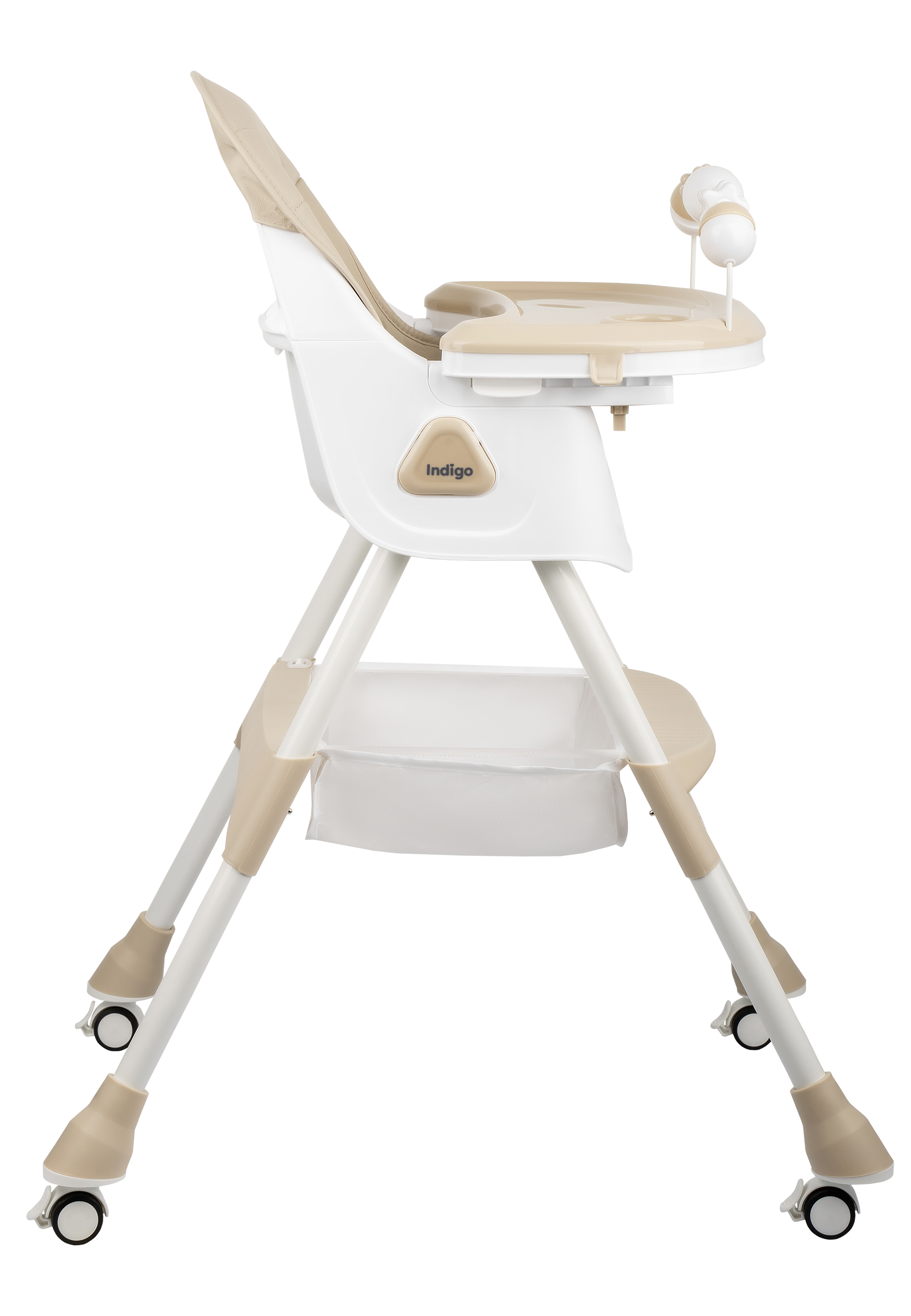 Стульчик для кормления Indigo Corn бежевый - фото 5