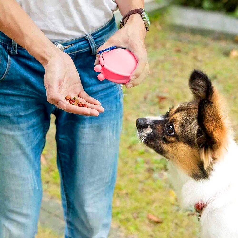 Сумочка для лакомств ZDK Dog Story розовая ZooWell - фото 7