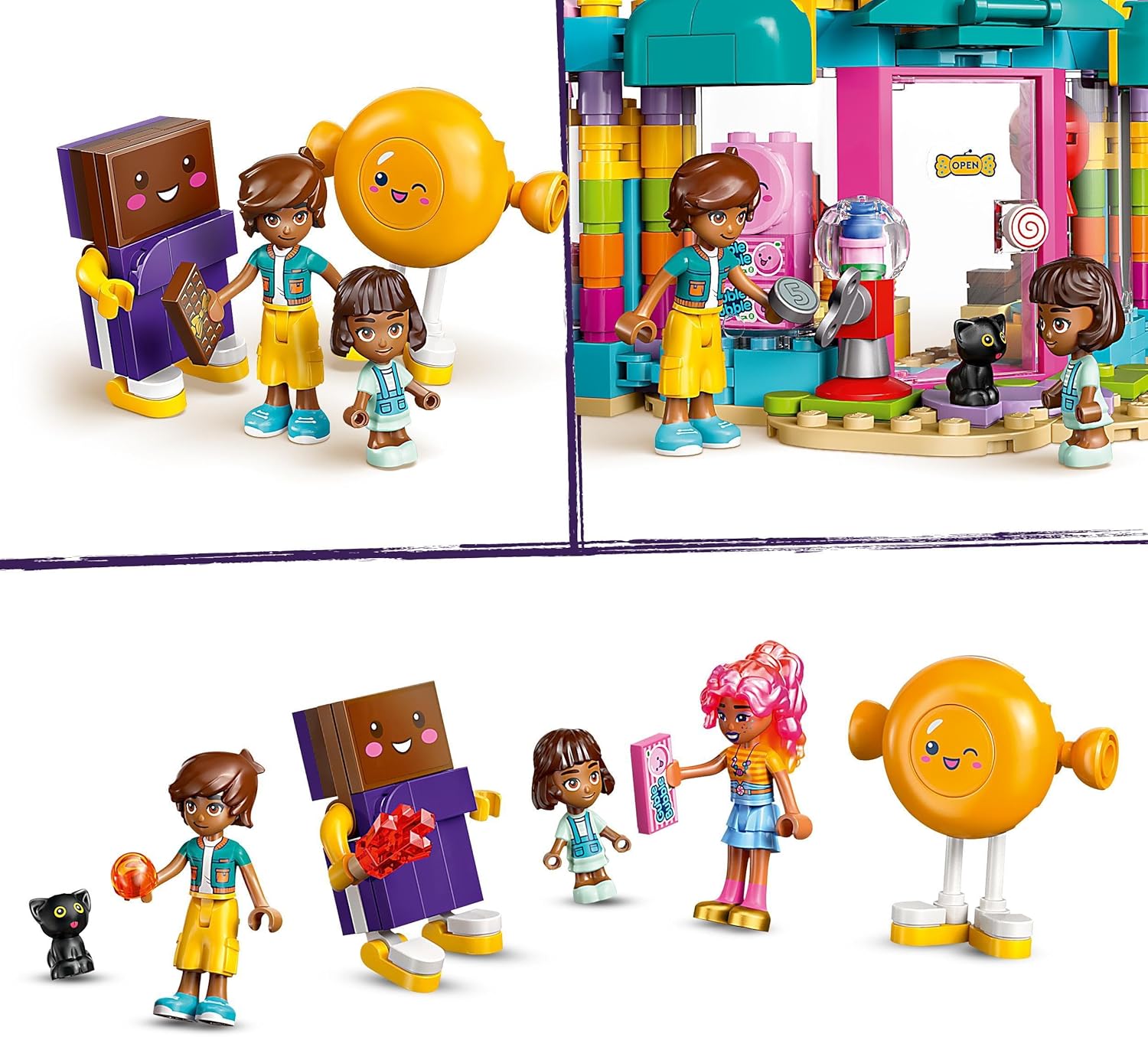 Конструктор LEGO Friends Кондитерская Хартлейк Сити блочный - фото 4