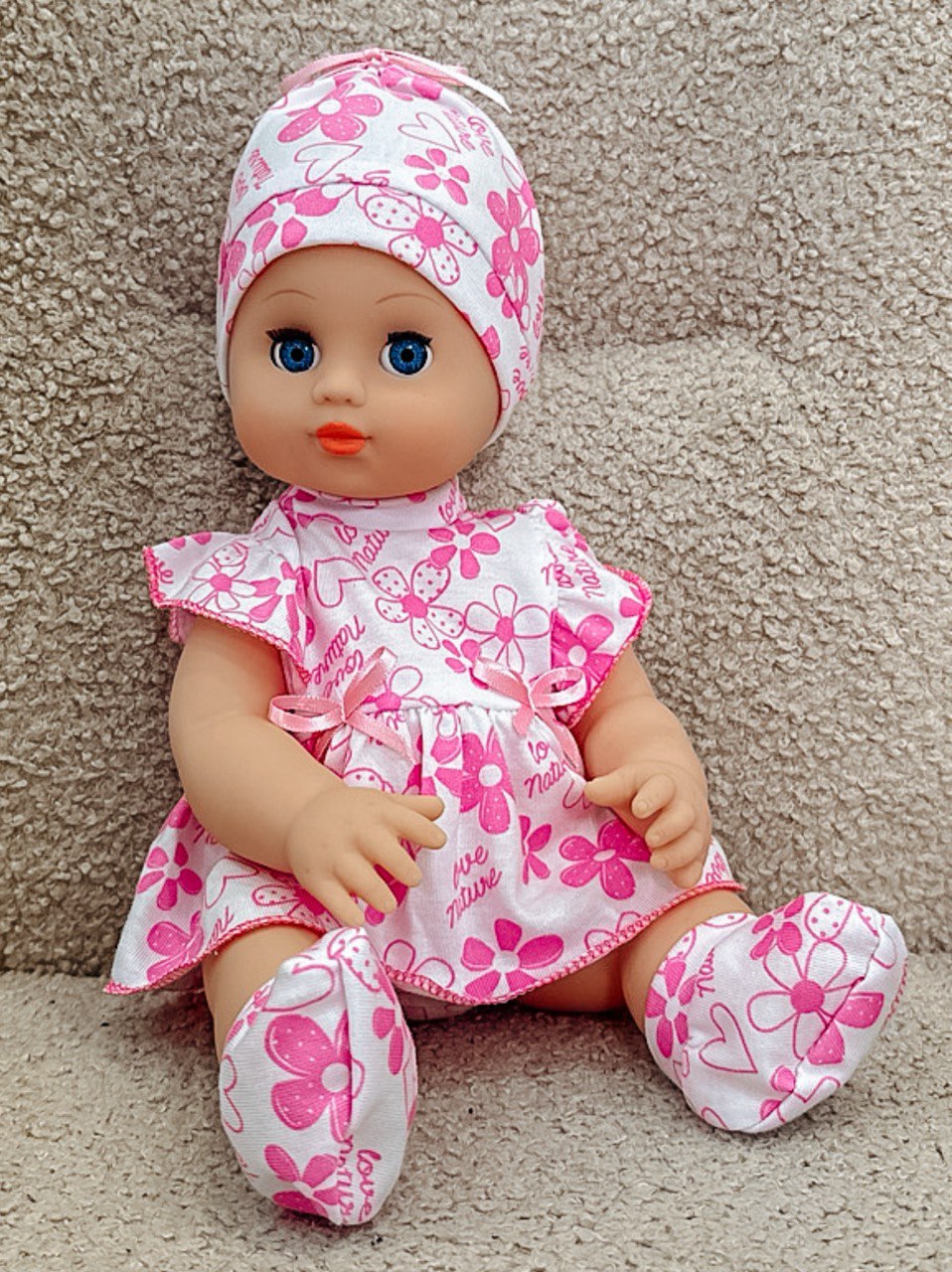 Кукла пупс СТРАНА КУКОЛ говорящая большая высота 35 см 15-С-4 - фото 12