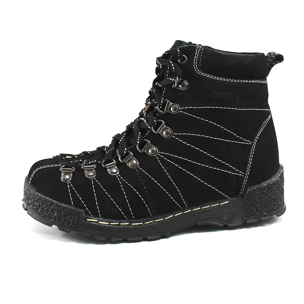 Ботинки BEST.A 5349-СВ BEST.A Ботинки для девочки,черный нубук - фото 1