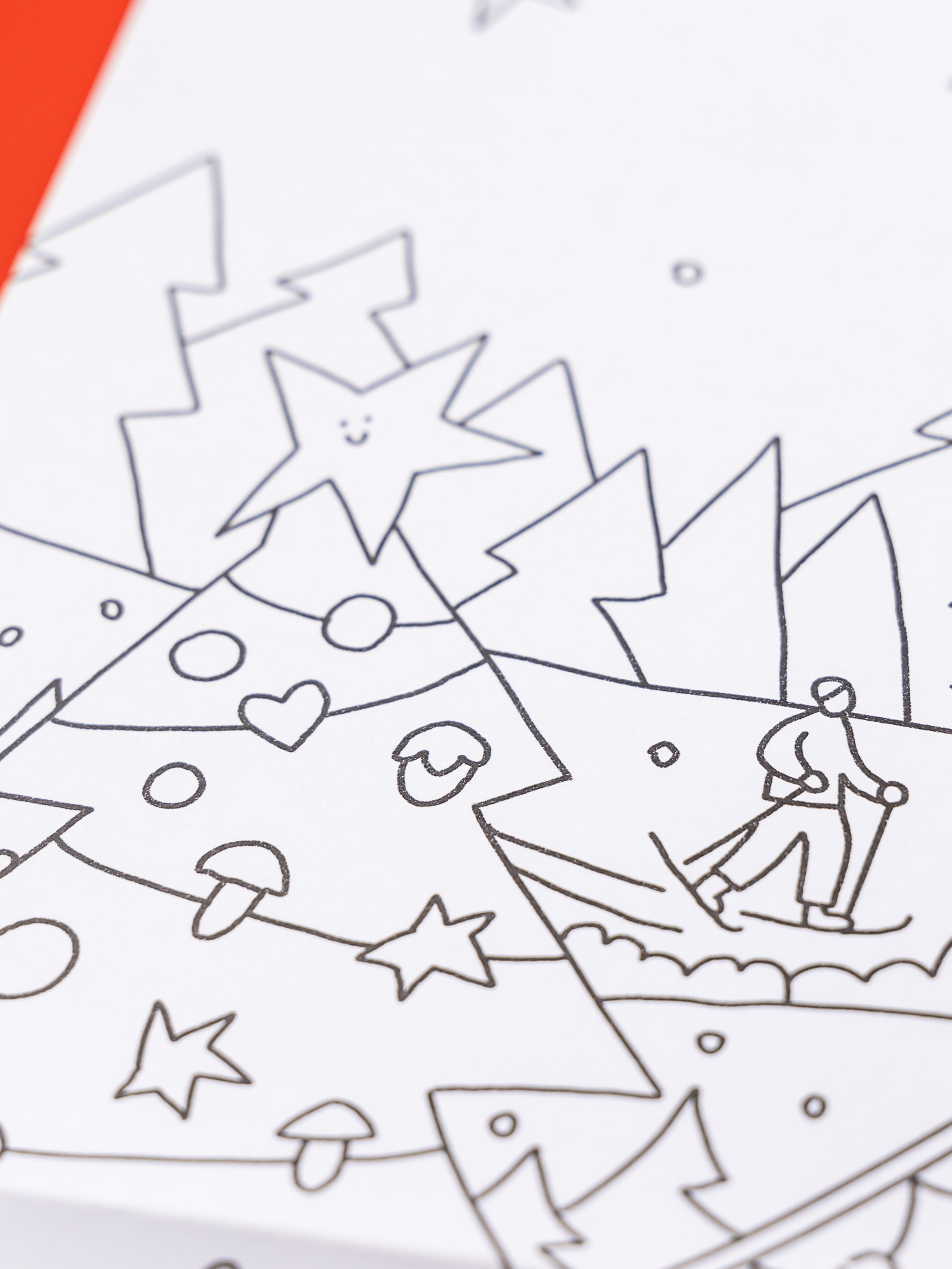 Раскраска Альпина. Дети Скоро Новый год! Раскраска-плакат - фото 2