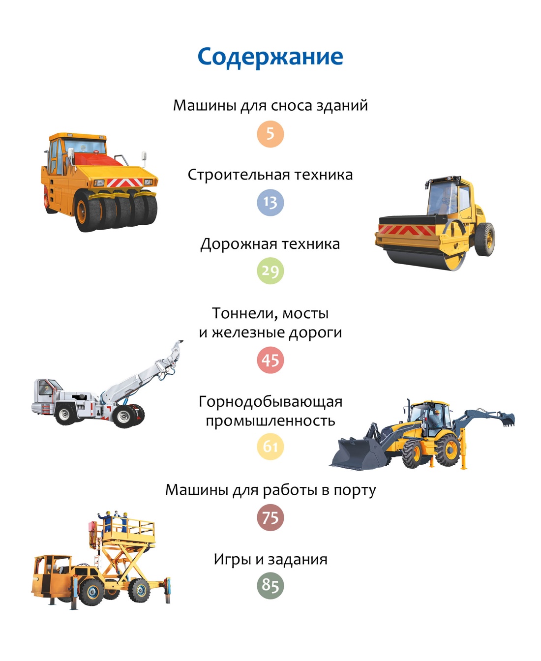 Книга Махаон Машины на стройке: От бульдозера до башенного крана - фото 9
