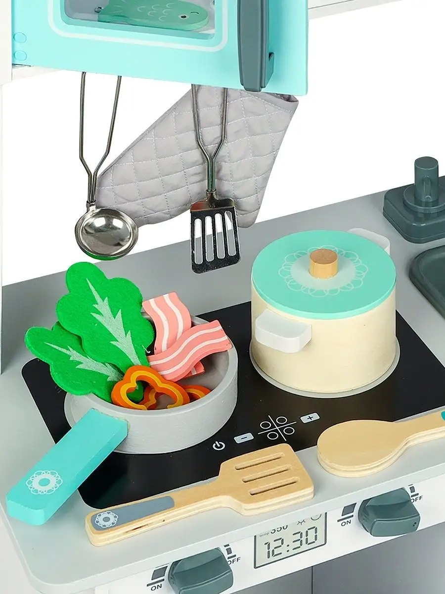 Игрушечная кухня PAREMO с аксессуарами: 27 шт. - фото 6