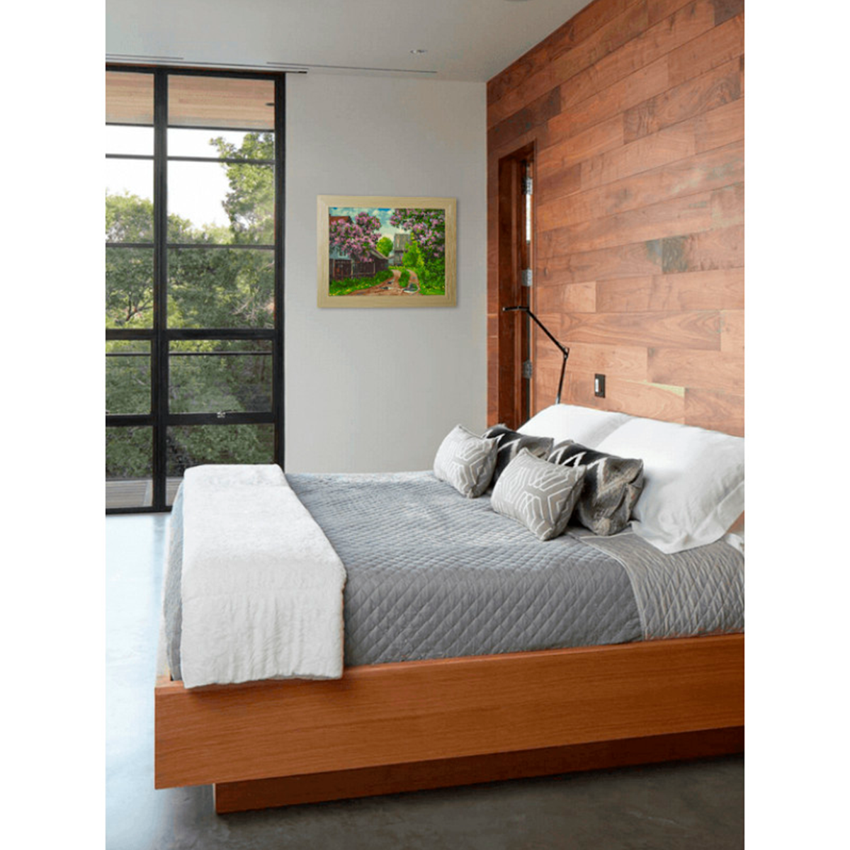 Картина по номерам Белоснежка Сирень у дороги - фото 6