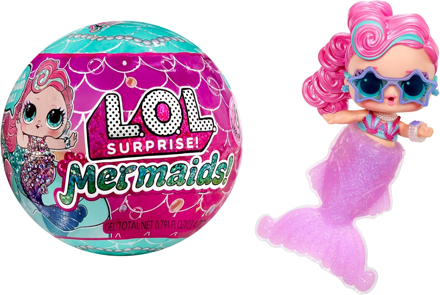 Кукла мини L.O.L. Surprise! Mermaids Tots 510604EUC - фото 1