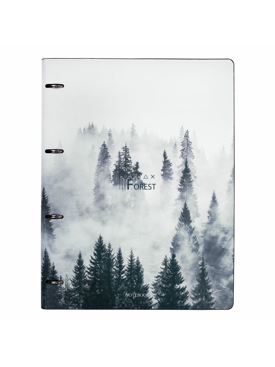 Тетрадь со сменным блоком Brauberg клетка 120 лист. - фото 4