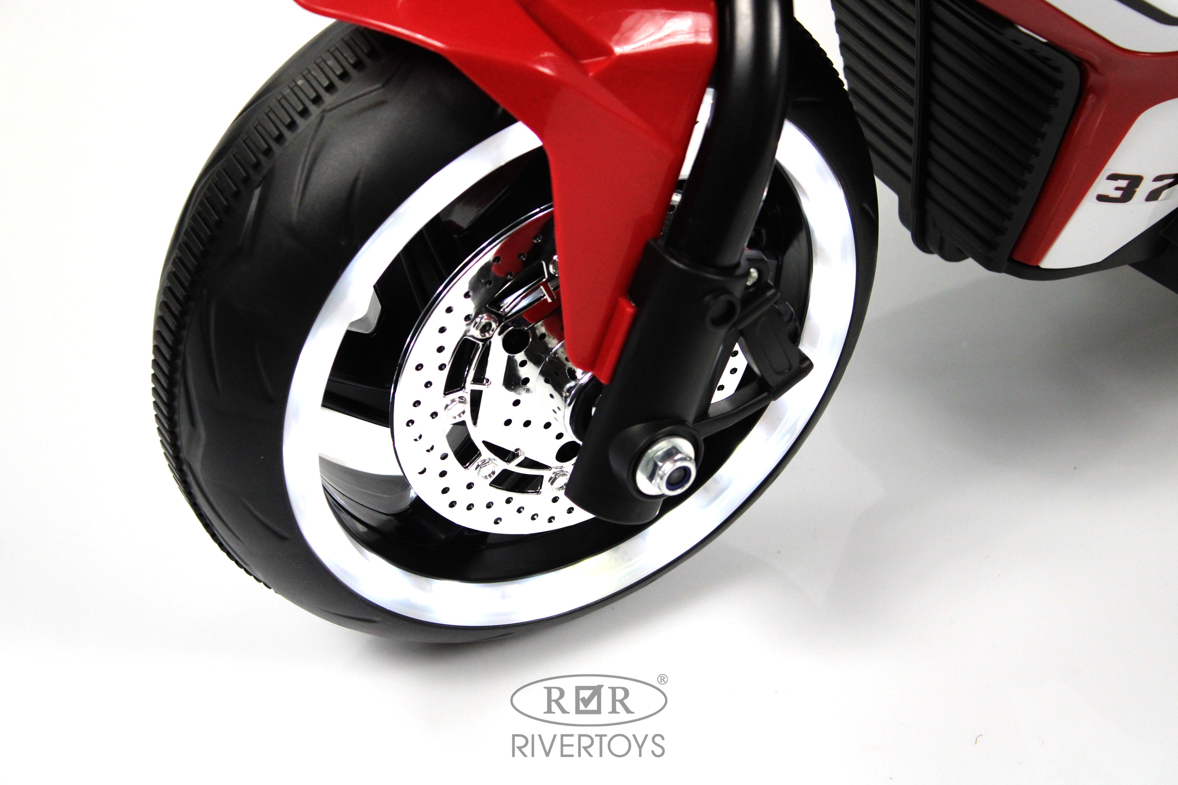 Электромобиль RIVERTOYS K222AM-RED - фото 12
