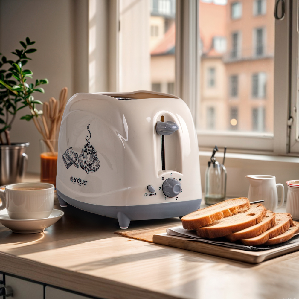 Электрический тостер ENDEVER SkyLine ST-108 - фото 9