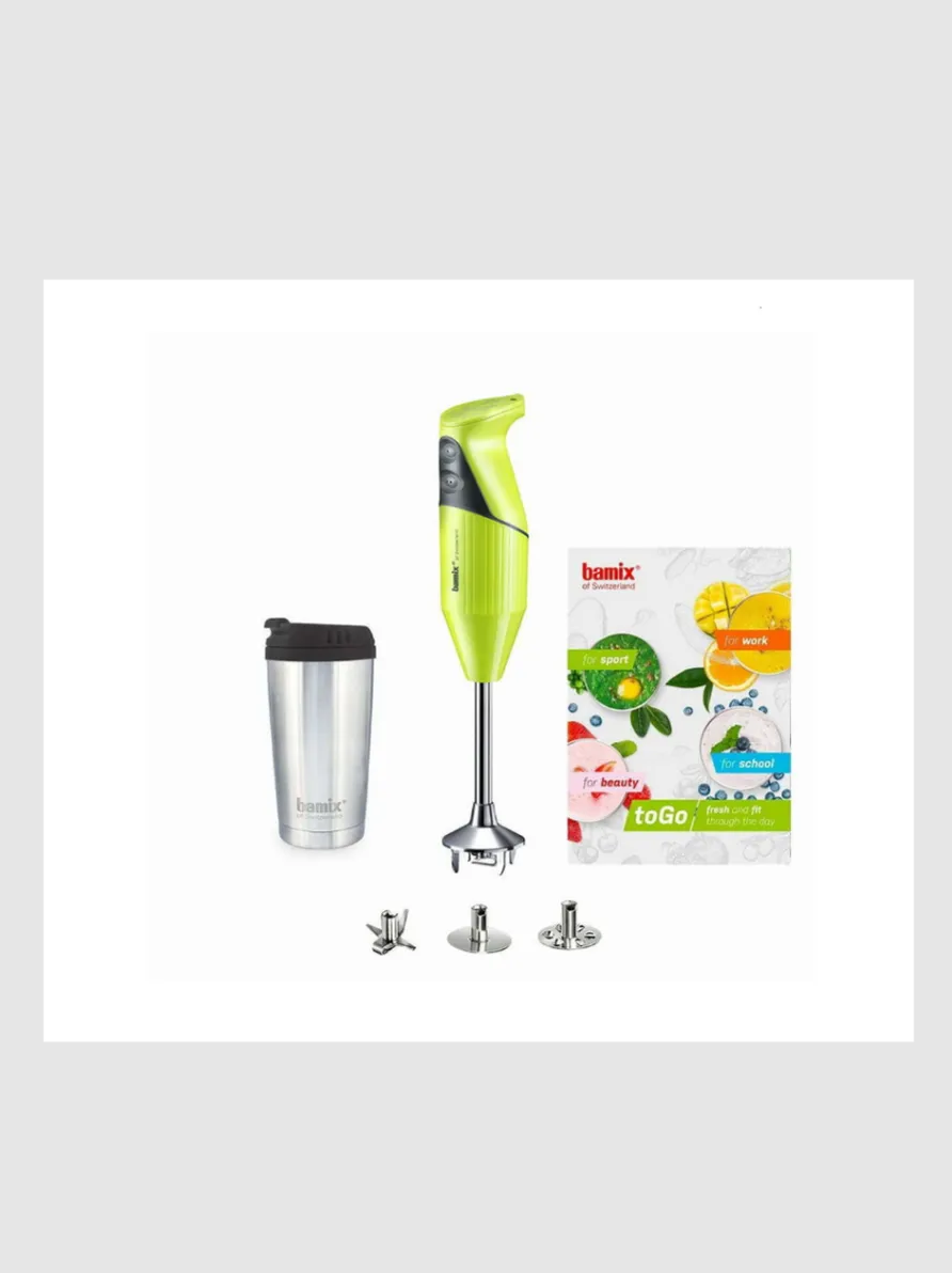 Блендер BAMIX M200 ToGo lime - фото 3