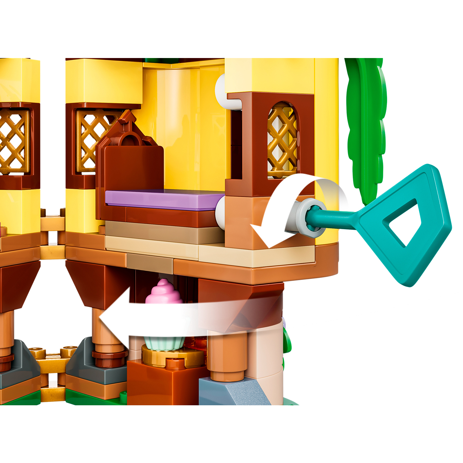 Конструктор LEGO Disney Princess Маленькая башня Рапунцель 171 дет. - фото 9