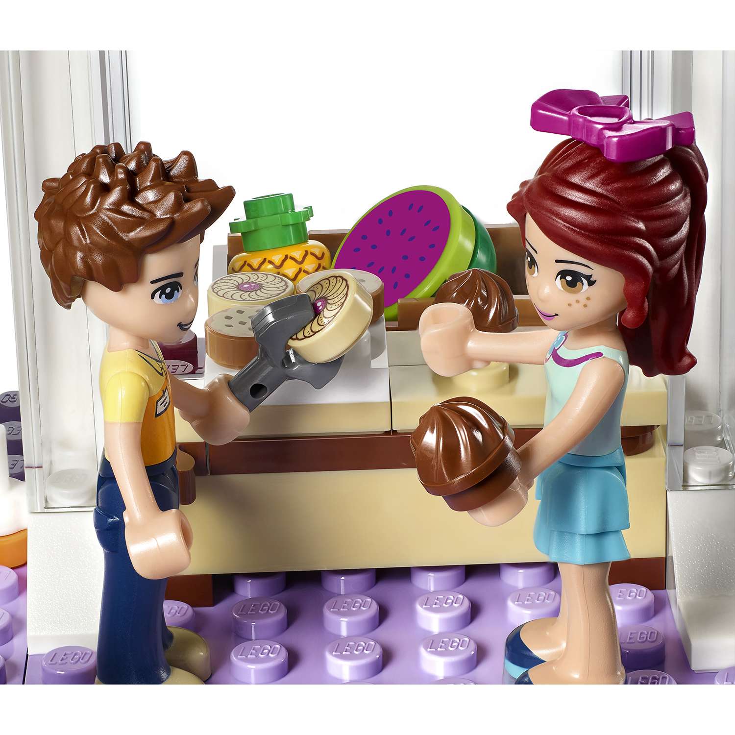 Конструктор LEGO Friends Супермаркет блочный - фото 8