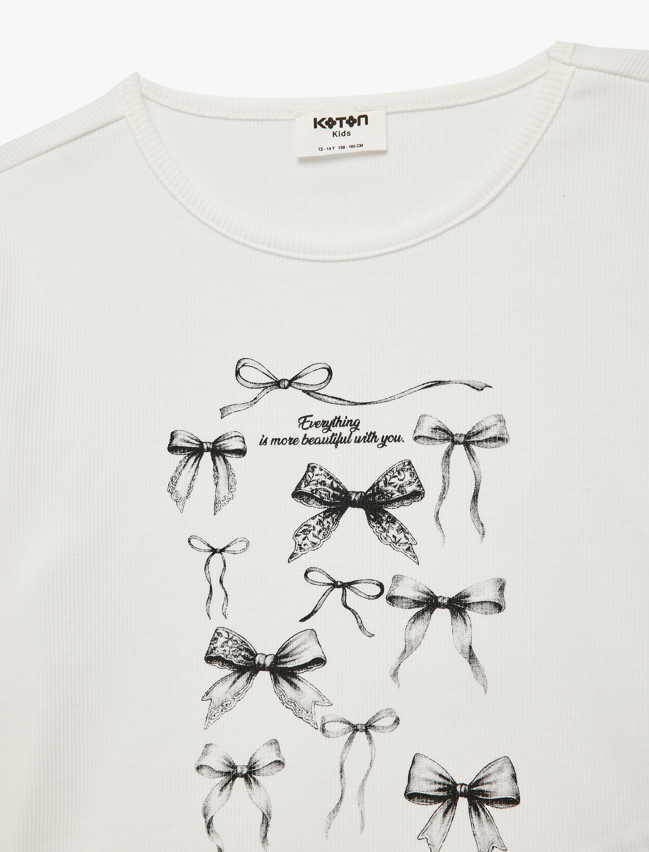 Футболка KOTON 6SKG10475AK010 - фото 3