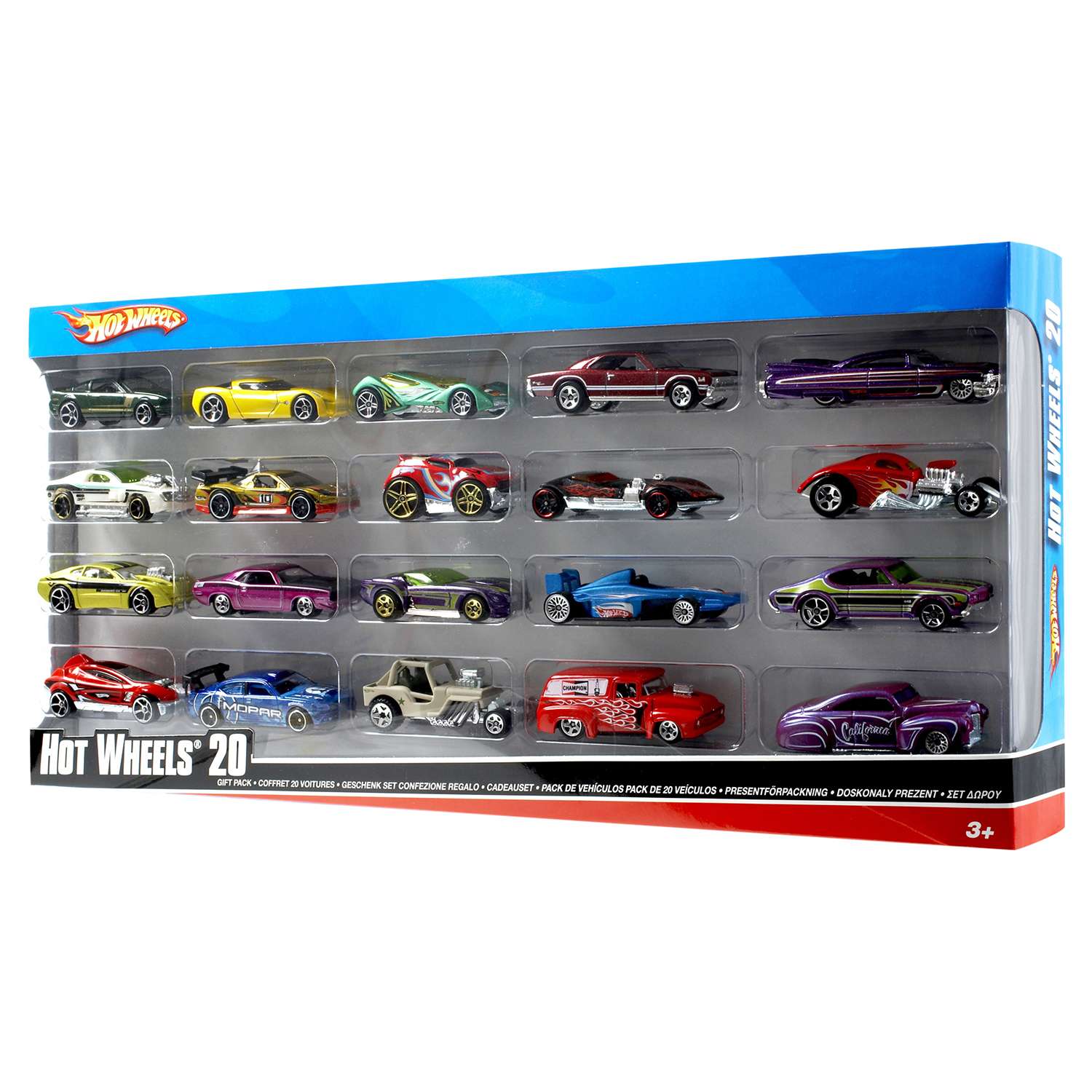 Игровой набор Hot Wheels из 20 машинок 1:64 в ассортименте H7045 - фото 5