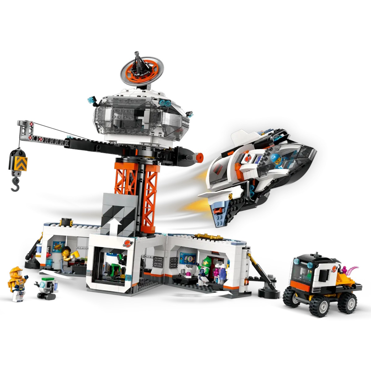 Конструктор LEGO City SpaceBase and RocketLaunchpad 1422 дет. - фото 3