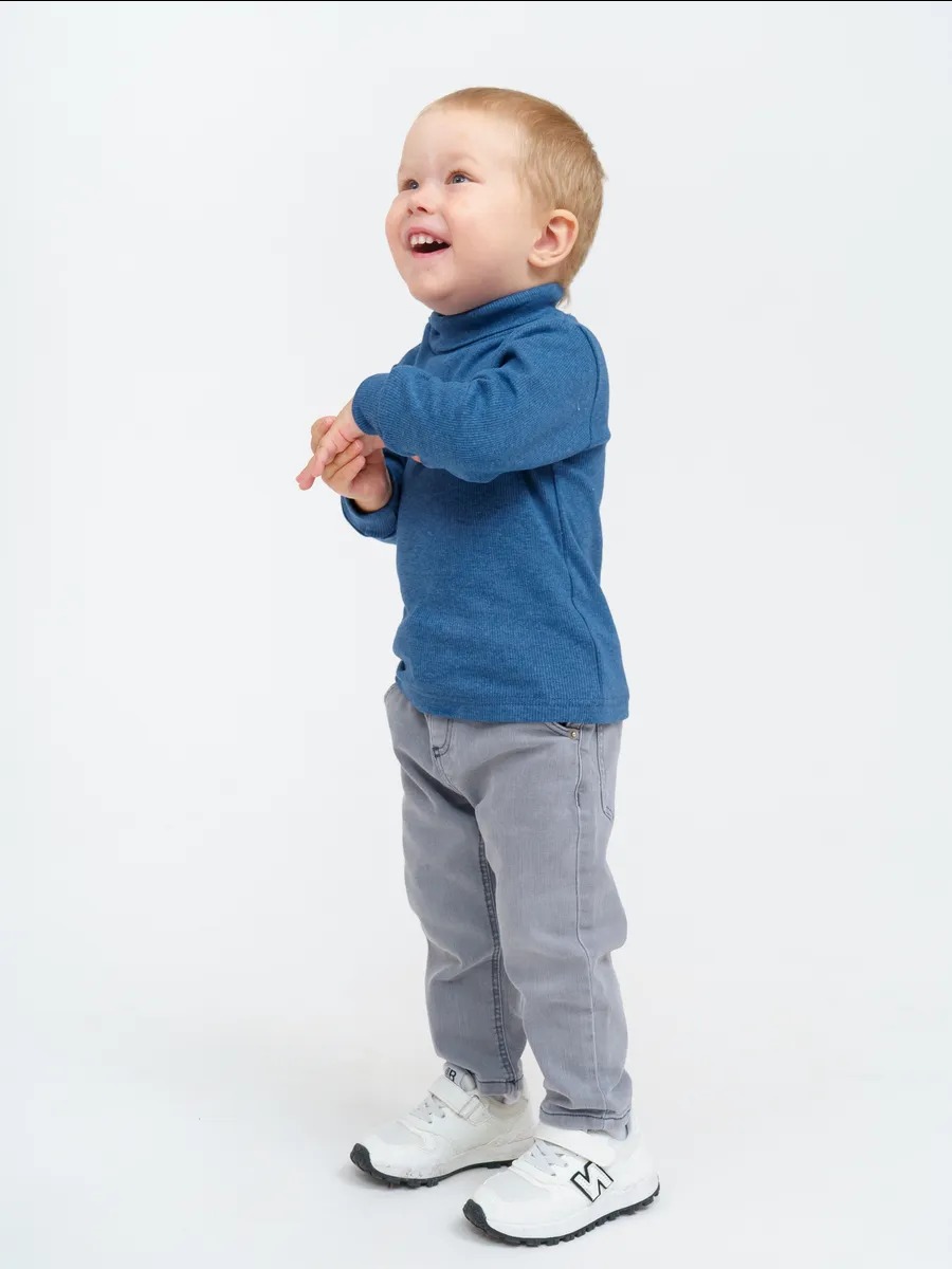 Водолазка TOTEMFOX 231КН3F/индиго меланж - фото 11