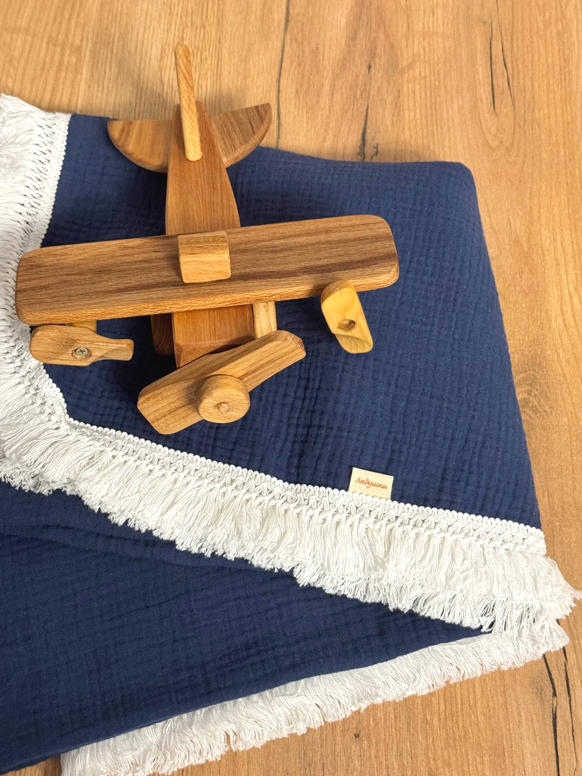 Плед Ладушки муслиновый 100 x 130 см муслин - фото 9