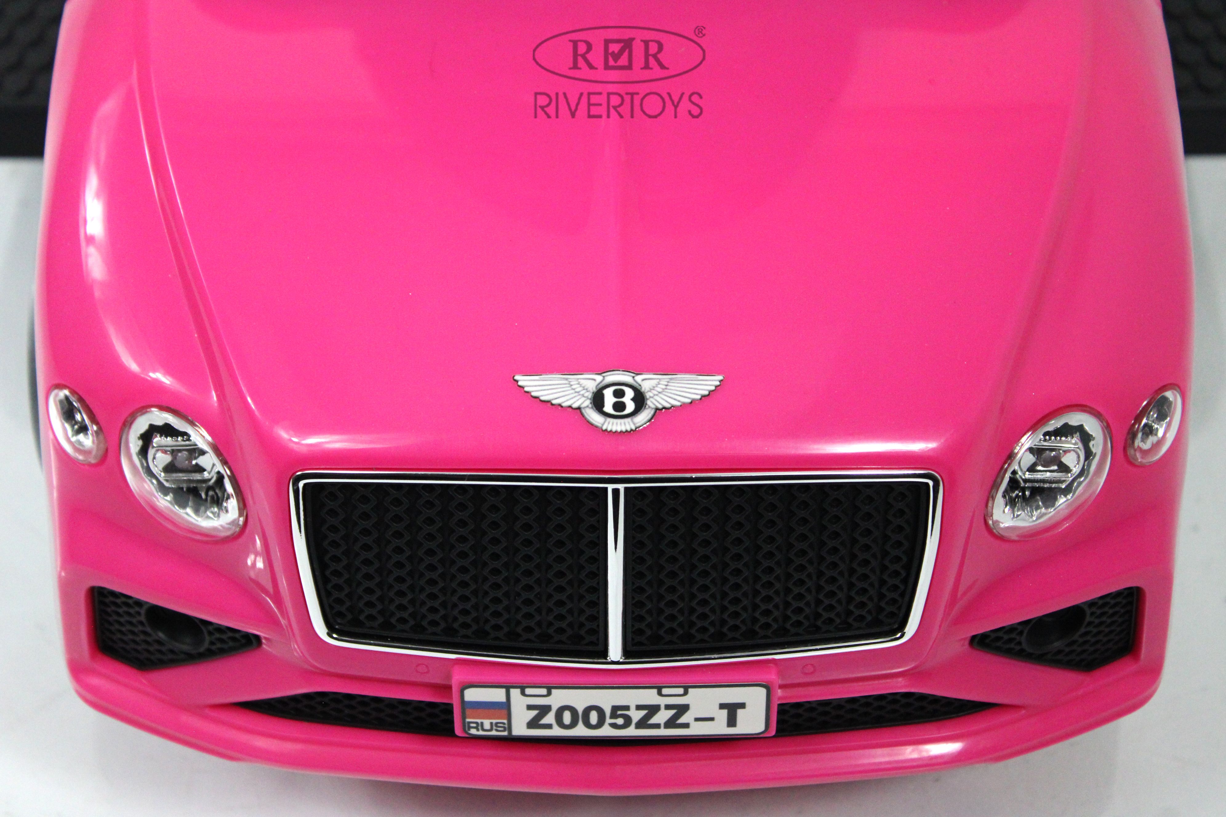 Каталка RIVERTOYS Z005ZZ-T-PINK розовый - фото 15