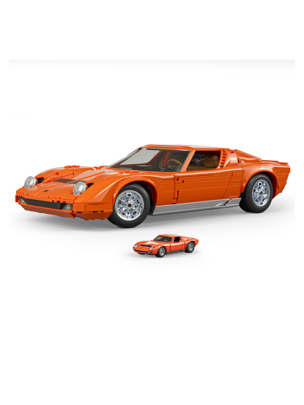 Конструктор Brick Shop Lamborghini Miura 1523 дет. - фото 14