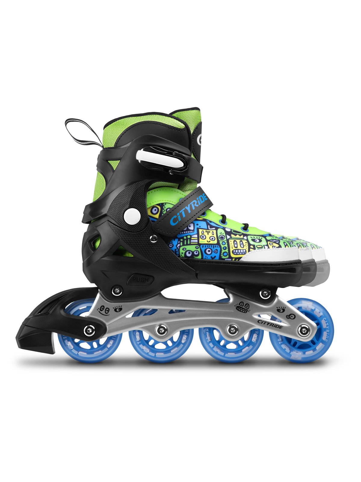 Роликовые коньки CITYRIDE M 34-37 - фото 28