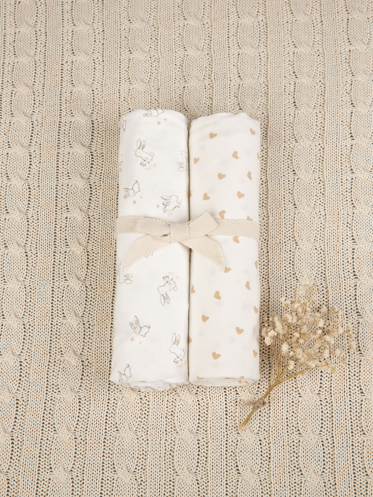 Пелёнка inlovery Легкость трикотаж 90х120 см 2 шт. - фото 18