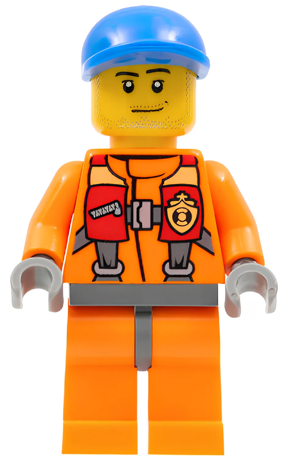 Изображение товара LEGO Coast Guard City Минифигурка Городской спасатель с оранжевой курткой Изображение товара LEGO Coast Guard City Минифигурка Городской спасатель с оранжевой курткой