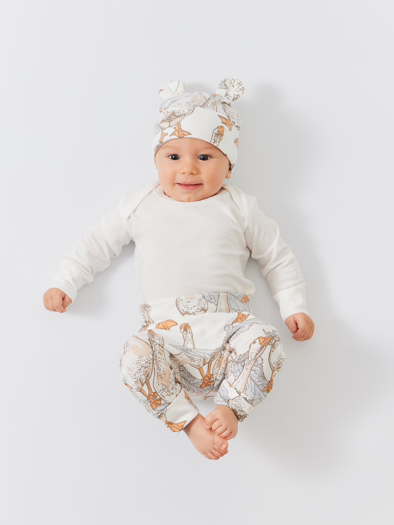 Штанишки 2 шт Happy Baby 90113_milky-geese - фото 18