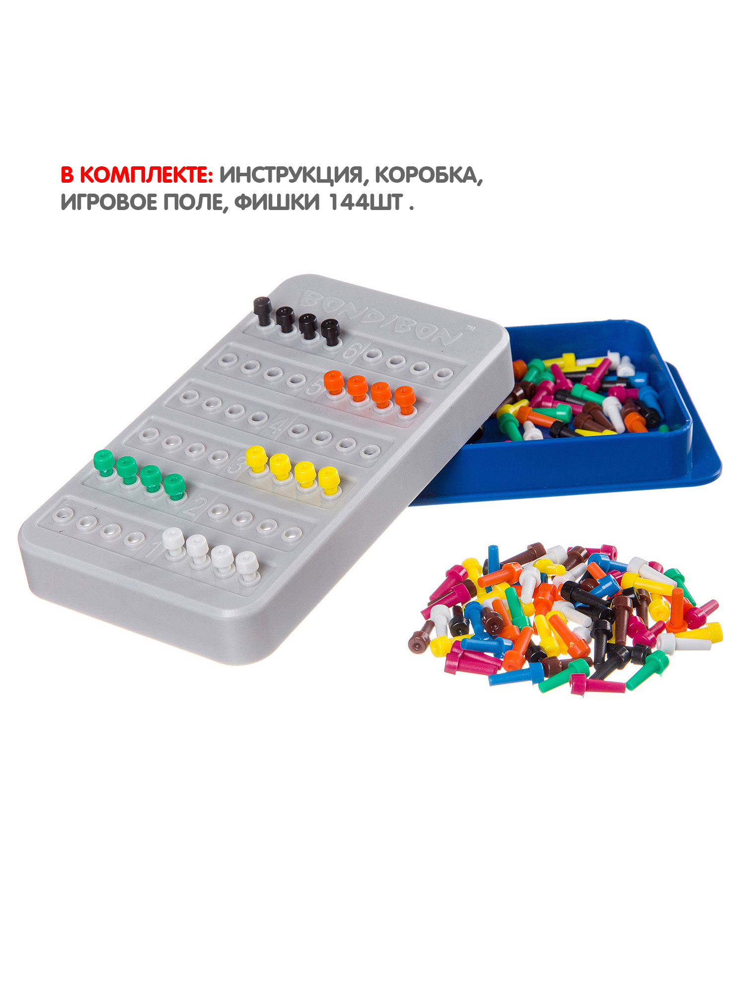 Настольная игра Bondibon Логическая IQ Эврика - фото 3